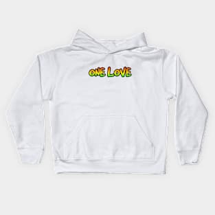 One love spirituality Kids Hoodie